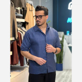 پیراهن لینن قواره باکسی