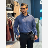 پیراهن لینن قواره باکسی