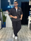 پیراهن مردانه باکسی dream club رنگ مشکی برند mrtavan