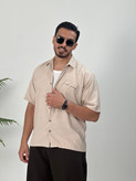 پیراهن مردانه باکسی پارچه سیلک طرح Find your self | لخت و ریزشی | خنک تابستانی | ترند و جذاب باضمانت