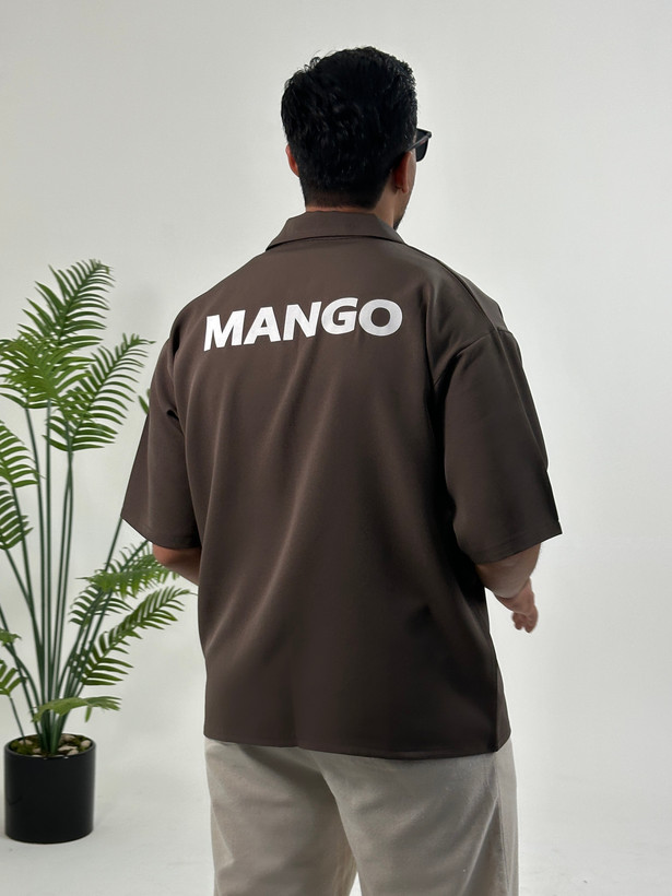 پیراهن مردانه باکسی مازراتی Mango | پارچه گرم بالا | لخت و ریزشی خنک ویژه تابستان | با ضمانت