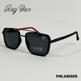 عینک آفتابی Ray Ban(ری بن) | پلاریزه | فریممخمل پوش | Uv400 | مردانه و زنانه