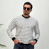 دورس مردانه و زنانه استین بلند سفید برند mr tavan