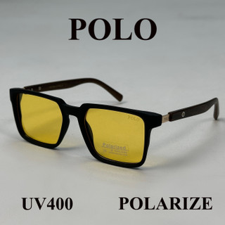 عینک آفتابی پولو polo | پلاریزه | Uv400 | دسته طرح چوب | مردانه و زنانه